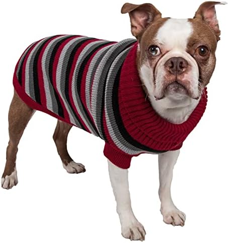 Život za kućnog ljubimca ® Polo-casual salon PET džemper - Džemper za pse sa kornjačem sa kornjačem - zimska