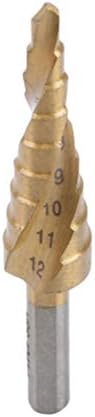 Flybloom pagoda oblika bušilice za bušenje metalnih bušilica ručnog otvora za ručni otvor (4-12 mm spirala