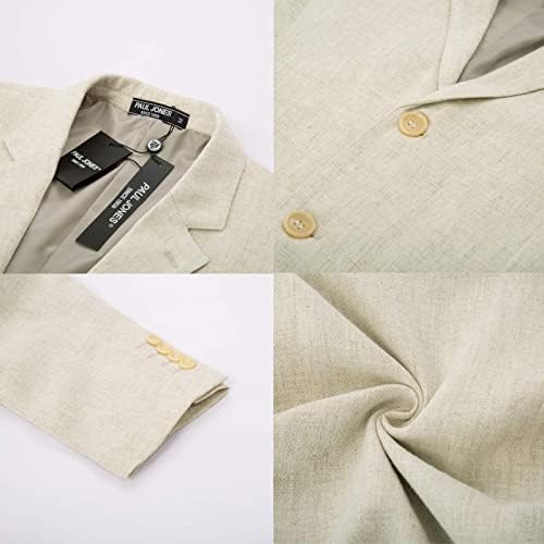 PJ Paul Jones muške jakne slim fit lagane jakne prilagođen Blazer Sportskim kaputom