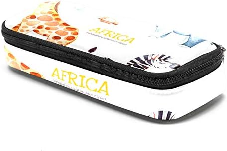Afrika Akvarelni Set 84x55in kožna pernica olovka torba sa dvostrukim patentnim zatvaračem torba za odlaganje