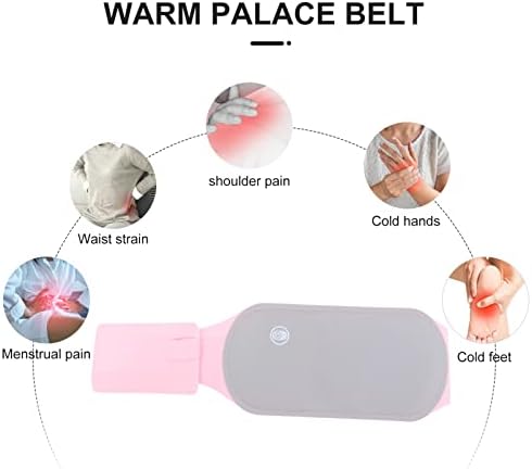 Beavory 1pcs bežična grejna jastuk električni struk uređaj menstrualni jastuk za grijanje zagrijavanje struka