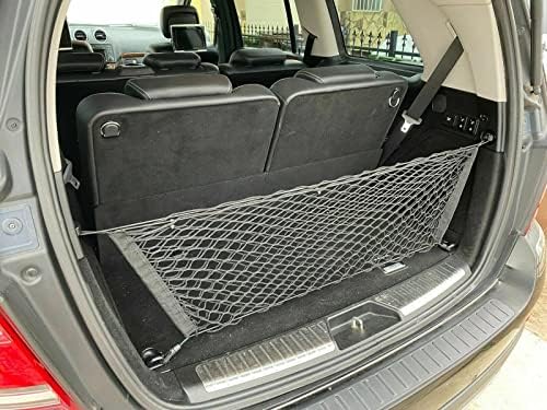 Car Trunk Cargo Net - napravljen i fit specifično vozilo za Mercedes-Benz GL-Class 2007-2013 - Organizator