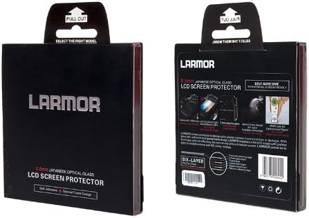 Larmor GGS samoljepljivi optički stakleni stakleni zaslon za Nikon J2