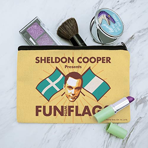Big Bang teorija Sheldon Cooper Zabava sa zastavama Šminka kozmetičke torbe Organizator torbica