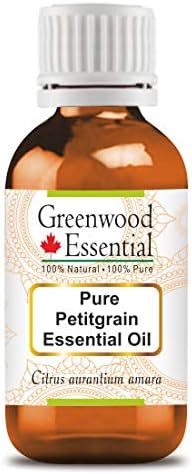 Greenwood esencijalno čisto eterično ulje Petitgrain prirodna terapijska para destilirana 5ml