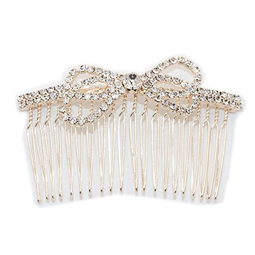 LETSP visokokvalitetni Alloy Diamond tiara češalj za kosu viljuška za kosu 2 pc bridal crystal hair pins
