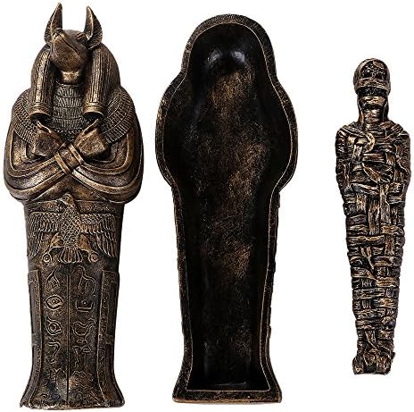 Pacifički poklon za suradnjački artefakt Kolekcionarni Bog iz podzemlja Anubis sarkofag lijes W / Mummy