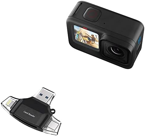 BoxWave Smart Gadget kompatibilan sa GoPro Hero 11 CHDHX-111-CN - Allreader čitač SD kartica, čitač microSD