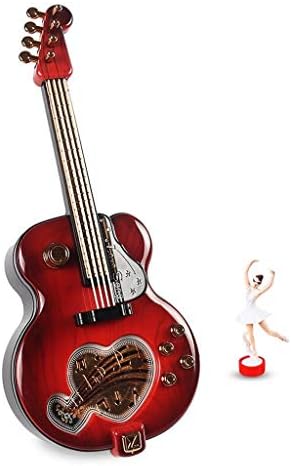Hanxiaoyishop Music Box Praktični kreativni poklon rođendan poklon Božićne dnevne gitare Music Box Music