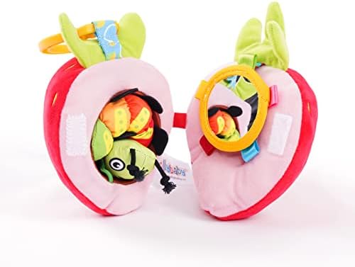 Jollybaby baby plišane igračke za lutke, Caterpillar jeduće crtane filmove punjene crtane snažno putne aktivnosti