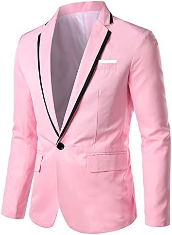 Muški casual blezer sportski kaput lagan jedno dugme Poslovne jakne stilski klasični fit tux haljina za