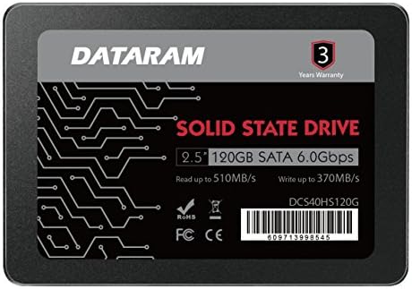 Dataram 120GB 2.5 SSD pogon SSD pogon kompatibilan sa ASUS Prime X299-Deluxe