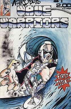 Wave Warriors 1 VF ; Astroboys strip / surfanje Cover