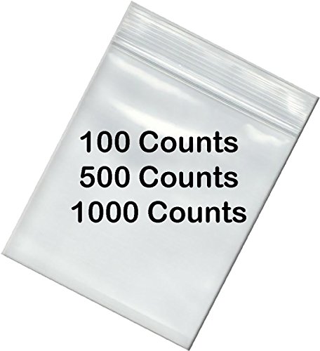BNY ugao 2 Mil 5x7 prozirne plastične kese za zatvaranje zatvarača 5 x 7 - 1000 tačaka