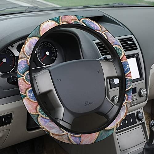 Sparkle Glitter Mermaid Vage uzorak automobila volan pokrivač za zaštitu kotača za žene za žene Muškarci