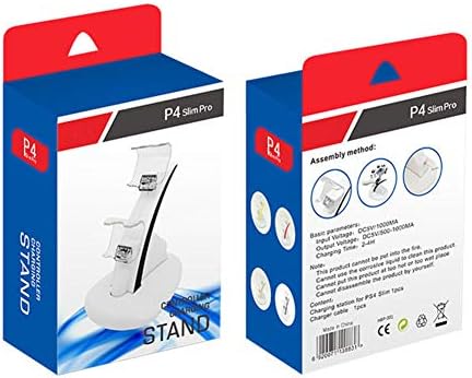 Feeling-jedan PS4 punjač za kontroler PS4 stanica za punjenje sa dvostrukim USB postoljem za punjenje za