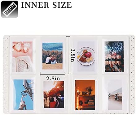 TONYLAIJIANTAO 128 džepni Mini foto Album pogodan za Fuji Instant Mini 70 7s 8 8+ 9 11 25 50s 90, Polaroid