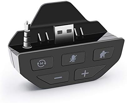 caralin Stereo Adapter za Slušalice-audio adapteri Konverter slušalica za-Xbox One Gamepad Crni Abs Adapter