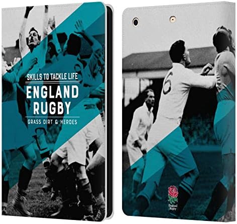 Dizajni glave službeno licencirane Engleske Rugby Union vještine za rješavanje povijesti LIFE ISTORIJE Kožne