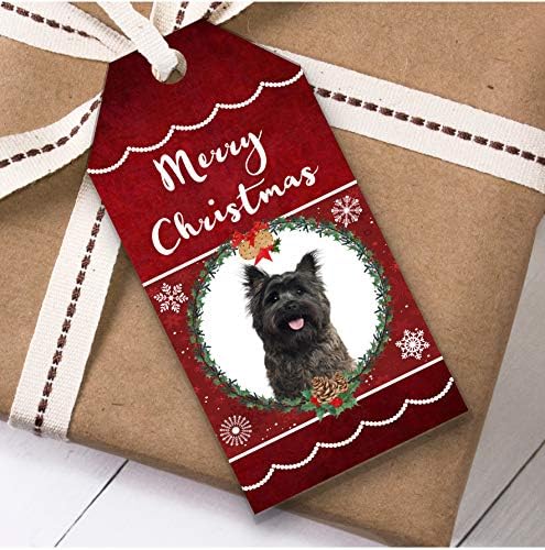 Cairn Terijer Pas Božić Poklon Oznake