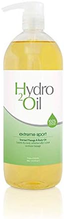 Hydro 2 ulje-Extreme Sport masažno ulje za masažu tela i sojino ulje pomešano sa esencijalnim uljima za