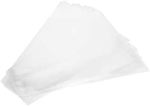 Nuobesty Clear vreće za omotavanje 50pcs cvjetni buket rukav Clear CelOfan plastično pakovanje plastične