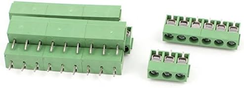 Aexit 300V 10a audio & amp; video oprema 9 pozicija vijčani Terminal barijera blokovi 5mm Pitch konektori