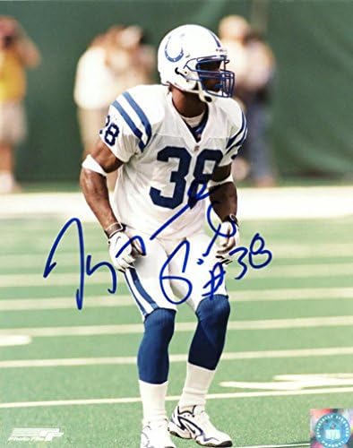 Tyrone Poole Indianapolis Colts potpisao je autogramirano 8x10 photo w / coa
