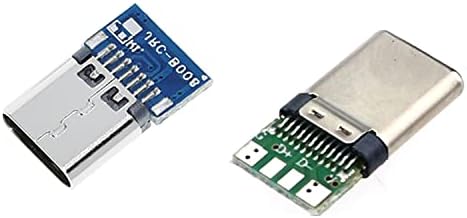 Teansic 20 kom 24-pinski USB 3.1 Tip C Muški Ženski priključak za utičnicu sa PCB pločom