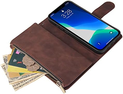 Lbyzcase futrola za telefon za iPhone 13, iPhone 13 5G torbica za novčanik, luksuzna Folio Flip kožna navlaka[džep