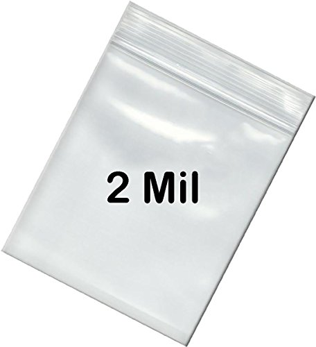 BNY ugao 2 Mil 8x12 prozirne plastične torbe za zatvaranje zatvarača 8 x 12 - 500 tačaka