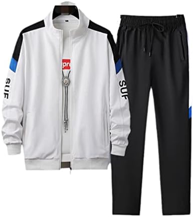 Ixyhpjp TrackSuit Muškarci KARDIGAN Duks duks dukserice 2 komada Set Sportska odjeća Jesen Track Suit sport