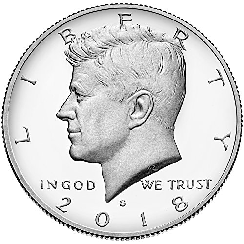 2018 S Kennedy Pol Dollar 2018 S Kennedy Polu dolar Dokaz DCAM pola dolara PR američki ment dcam