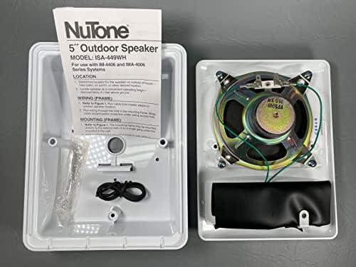 Nutone Isa-449wh interfon Patio Speaker IS449WH za IMA4406
