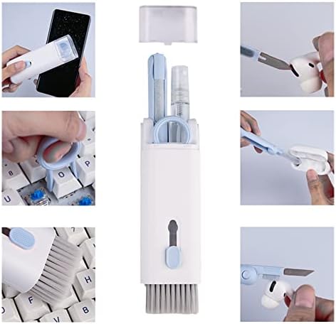 ecomlab AirPod Cleaner Kit, komplet 7 višenamjenski alati za čišćenje za Airpods, oblik olovke za četke