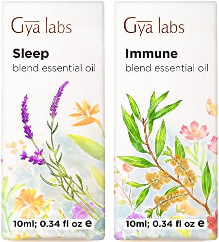 Ulje za spavanje i imunovanje esencijalnog ulja za disanje GYA SET - čista terapijska klasa Esencijalna