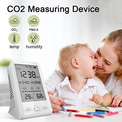 Miaohy CO2 METER digitalni temperaturni senzor za vlagu testere za ispitivanje zraka monitor za kvalitet