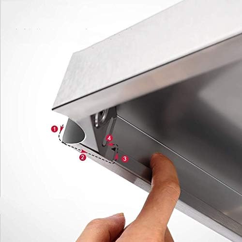 YGCBL Skladište, Multifunkcionalna polica od nehrđajućeg čelika Šifra pećnice nosač kuhinjskih polica za