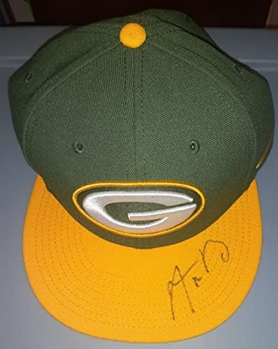 Aaron Rodgers Green Bay Packers potpisali su autografiju Snapback Hat Cap Coa Fudbal - autogramirani NFL