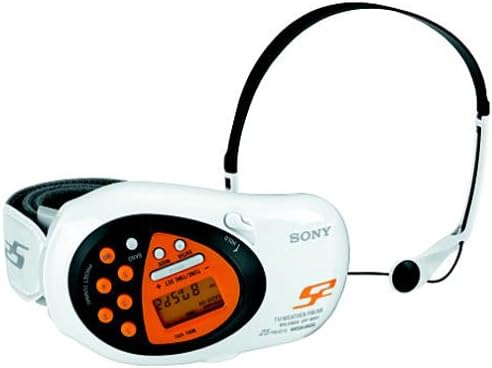 Sony SRF-M80V S2 sportski Walkman ručni Radio sa FM / AM, TV i vremenskim kanalima