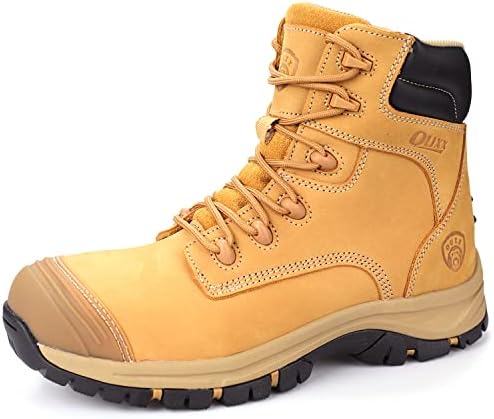 Ouxx Safe Toe radne čizme, ASTM F2413 sigurnosne cipele, gumene čizme protiv klizanja, prozračne, udobne