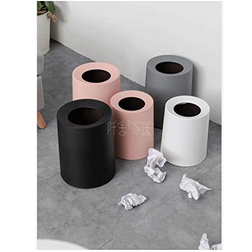 NEOCHY zatvorene kante za smeće okrugla dvoslojna mala kanta za smeće, koristi se u kupatilu kuhinjska kancelarija