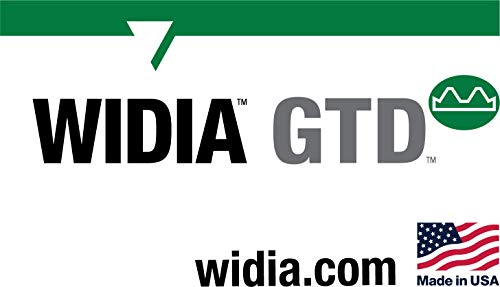Widia GTD GT215001 Dodirnite GT21 HP, utikač, desni rez, lijeva ruka, 6HX Fit, 2 flaute, M5 x 0.8, HSS-E-PM,