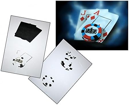 UMR-DESIGN AS-069 poker airbrushsinsona Korak po korak Veličina XL
