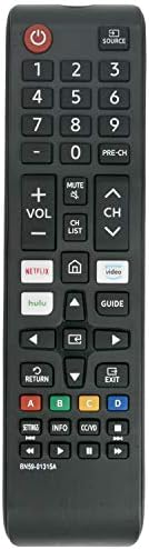 New BN59-01315A Replacement Remote Control Compatible with Samsung Smart 4K Ultra HDTV TV, UN40N5200AFXZA