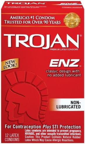 Trojan ENZ ne-podmazavi kondomi, 12 brojeva