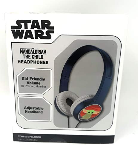 Star Wars Kid Sigurne slušalice Mandalorian Dječji print preko jastuka pod postavljenim uhom