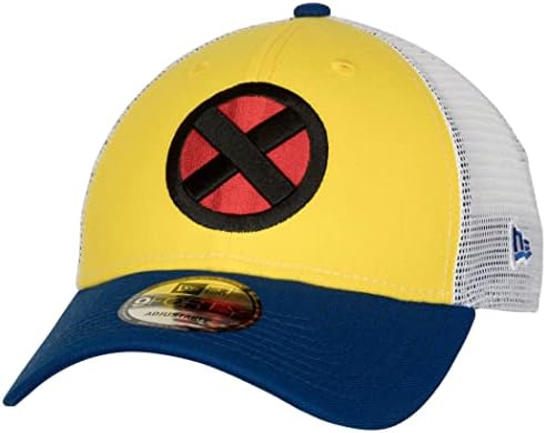 New Era X-Men Logo Wolverine Colorway 9Forty podesivi kamiondžija šešir žuta