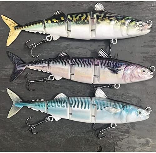 Frgkbtm tuna štuka ribolov na moru ribolovne mamce za bas pastrmku Skuša Mackerel, multi spojena špirt sa