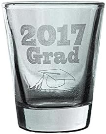 2oz 2017 Grad Shot Glass